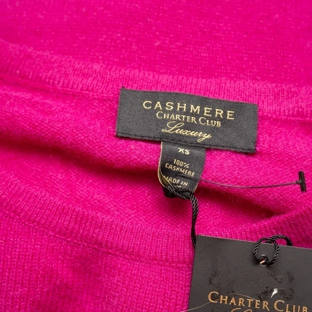 Charter Club. 100% Cashmere Crewneck‎ Sweater.